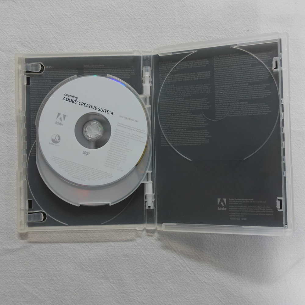 Adobe Creative Suite 4 CS4 Design Premium For Windows Full Retai DVD Version