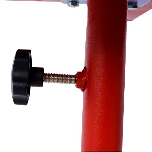 Heavy Duty Adjustable Work Table Bench with Drawer 220 lbs Rolling Tool Cart