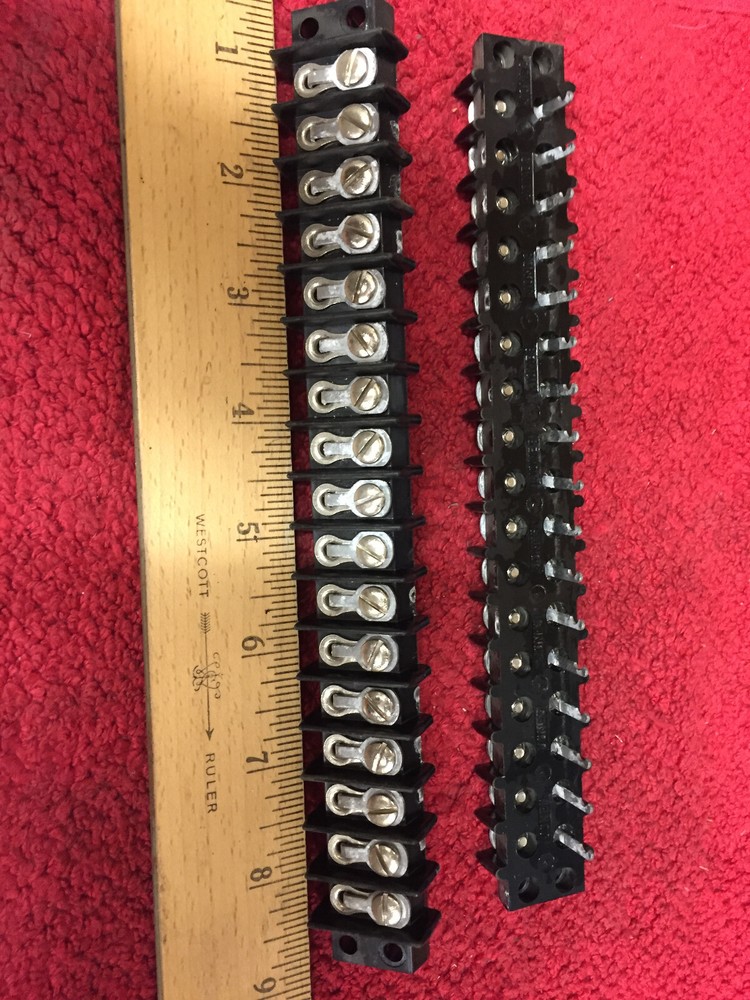 17-141Y CINCH JONES TERMINAL BLOCK 2 PCS