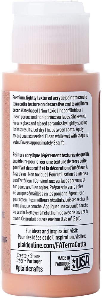 FolkArt Terra Cotta Paint 2oz Clay Pot