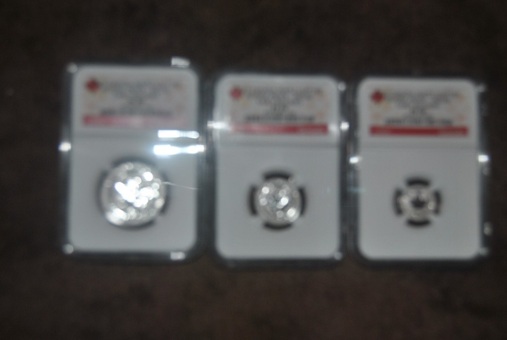 2015 Canada $1 - $5 Silver Maple Leaf Reverse Proof - Incuse, PF70 Early Release