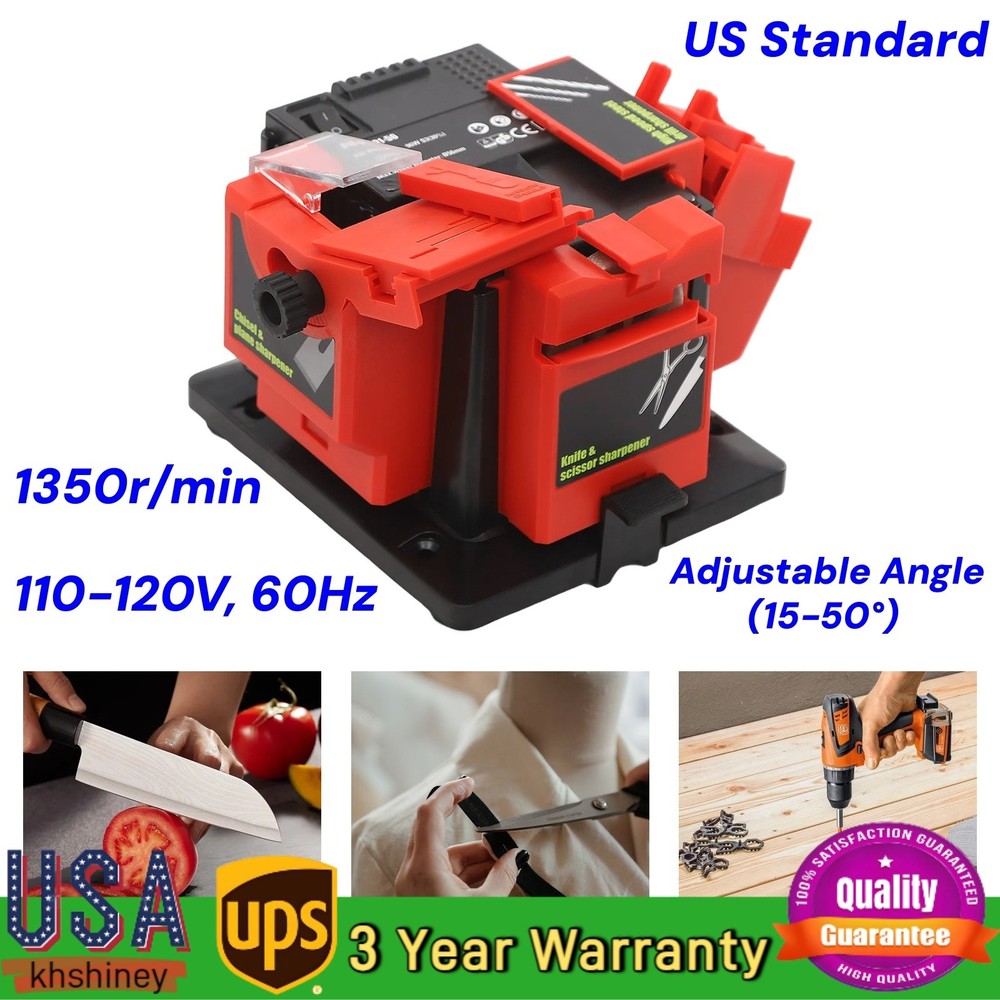 Multifunctional Chisel Planer Sharpener, Electric Chisel Planer Sharpener
