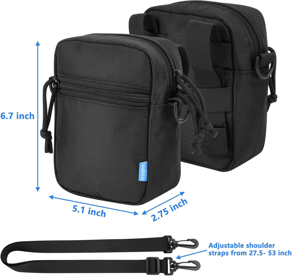 Protective Nylon Case for Night Vision Goggles and Binoculars with Strap