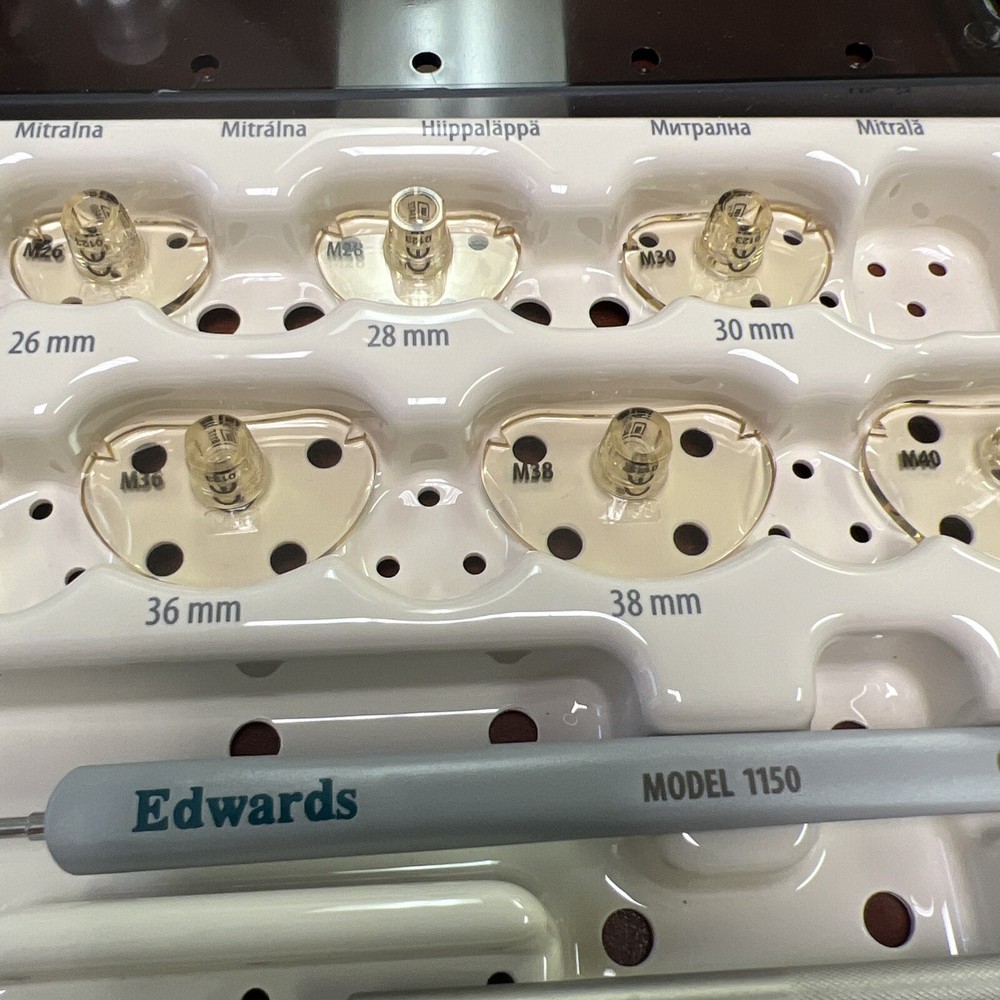 Edward Life Sciences Model Tray 1174 COMPLETE EXCELLENT CONDITION