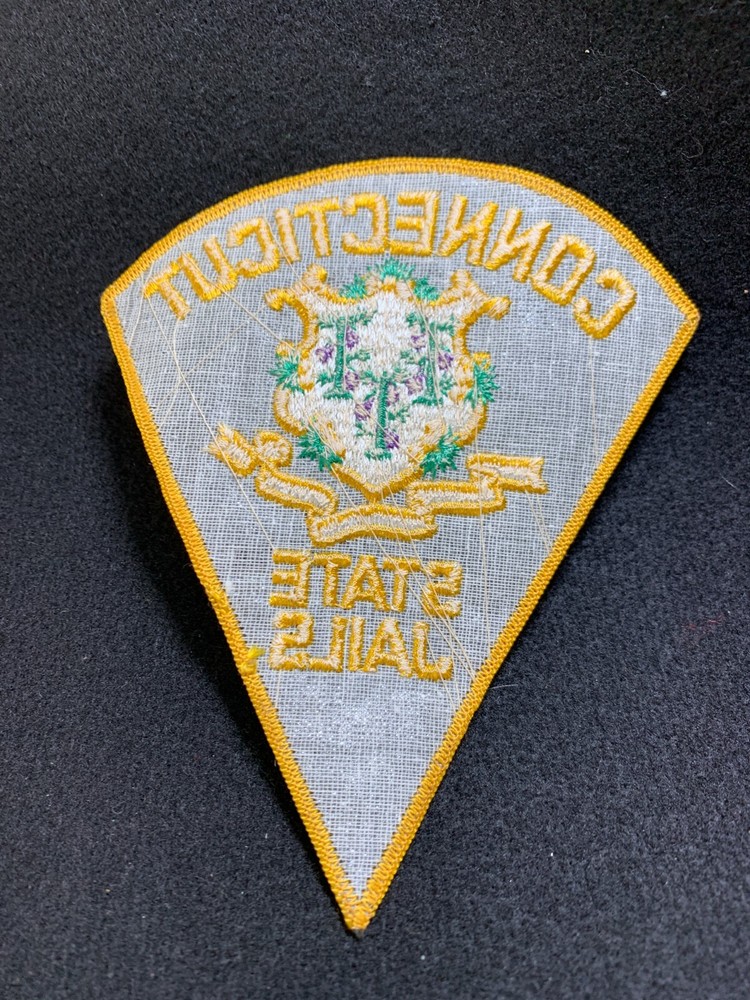 Vintage Connecticut State Jails Police Patch
