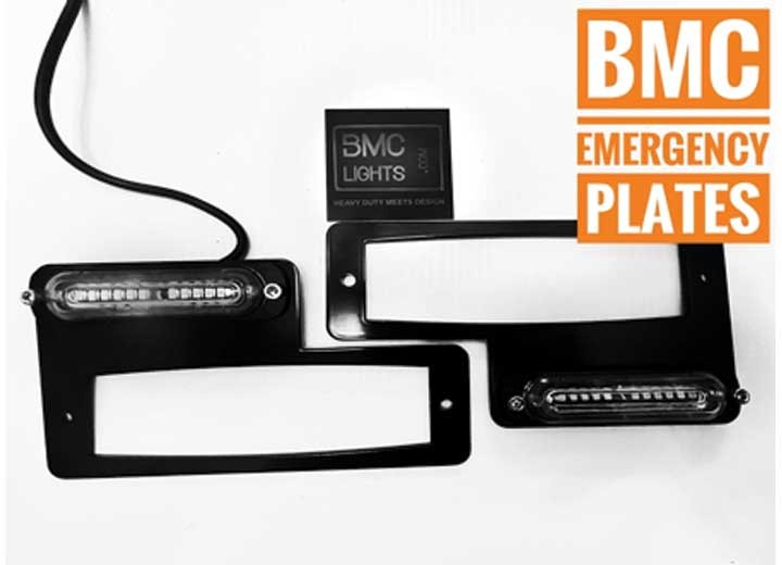 BMC Lights Emergency Flasher Plates Add-On