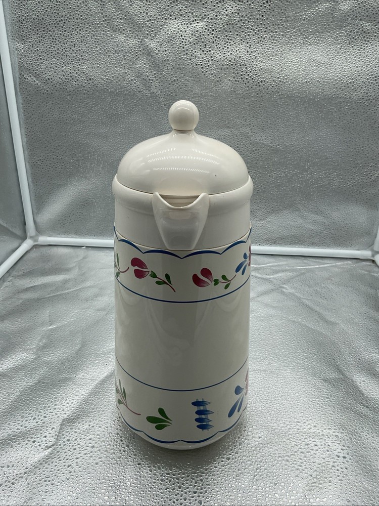 Nikko Avondale Pattern Coffee Pot-interior Stains