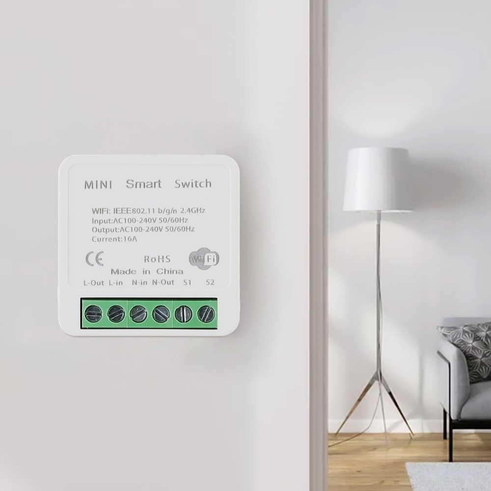 WiFi Smart Switch for Easy Installation Timer Function Seamless Integration