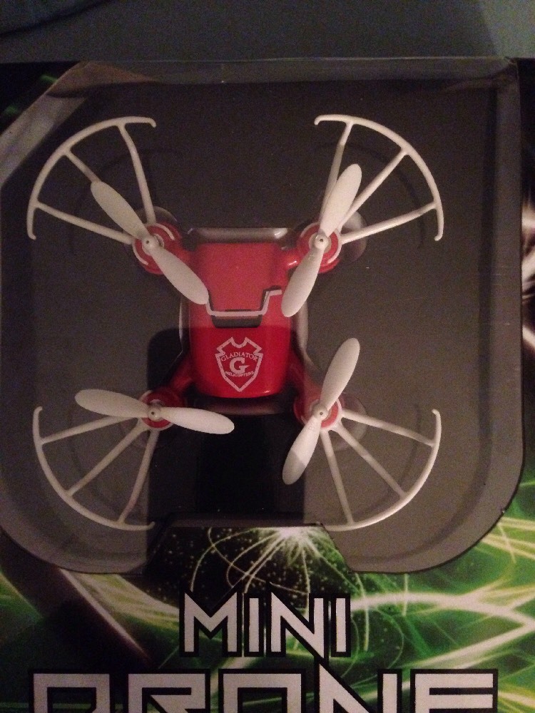 Gladiator Helicopters 2.4Ghz 4CH 6-Axis RC Mini Drone w/ 3D rollover function