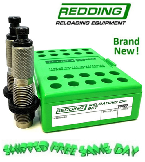 Redding 2 Die Set Includes Seating and Sizing Die for 300 Win Short Mag # 80223