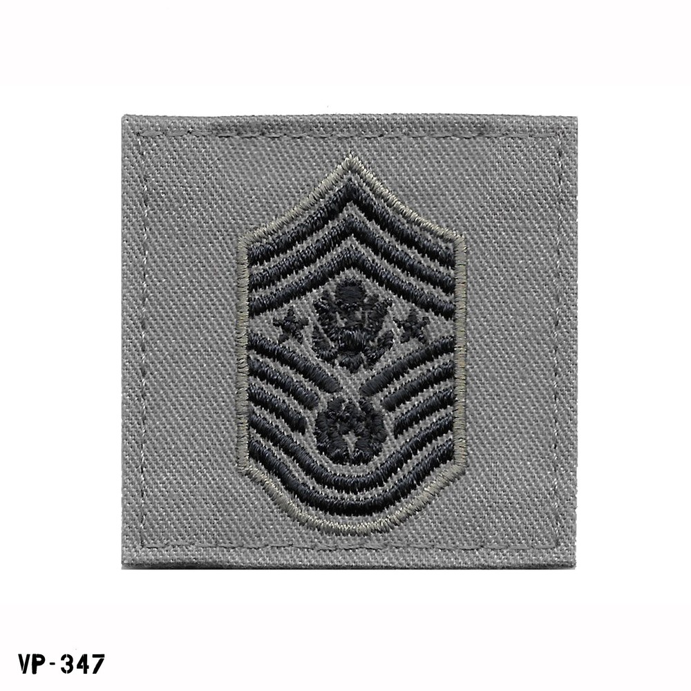 USAF ABU Hook Back Fleece Tab Chief Master Sergeant Air Force CMSAF ~ Vanguard