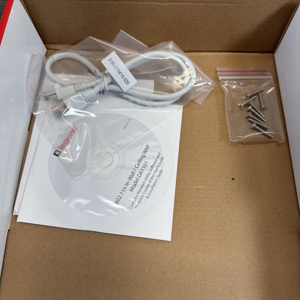 Legrand DA1101 802.11n In-Wall/Ceiling Wireless Acess Point