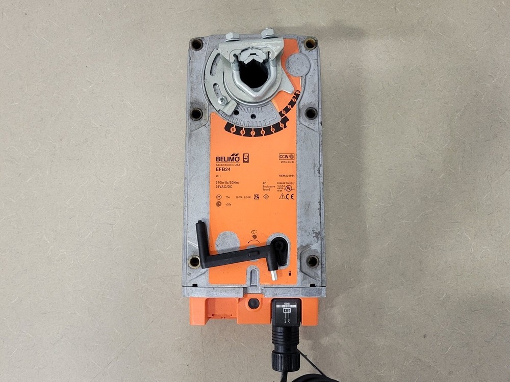BELIMO EFB24 Spring Return Actuator – Safety