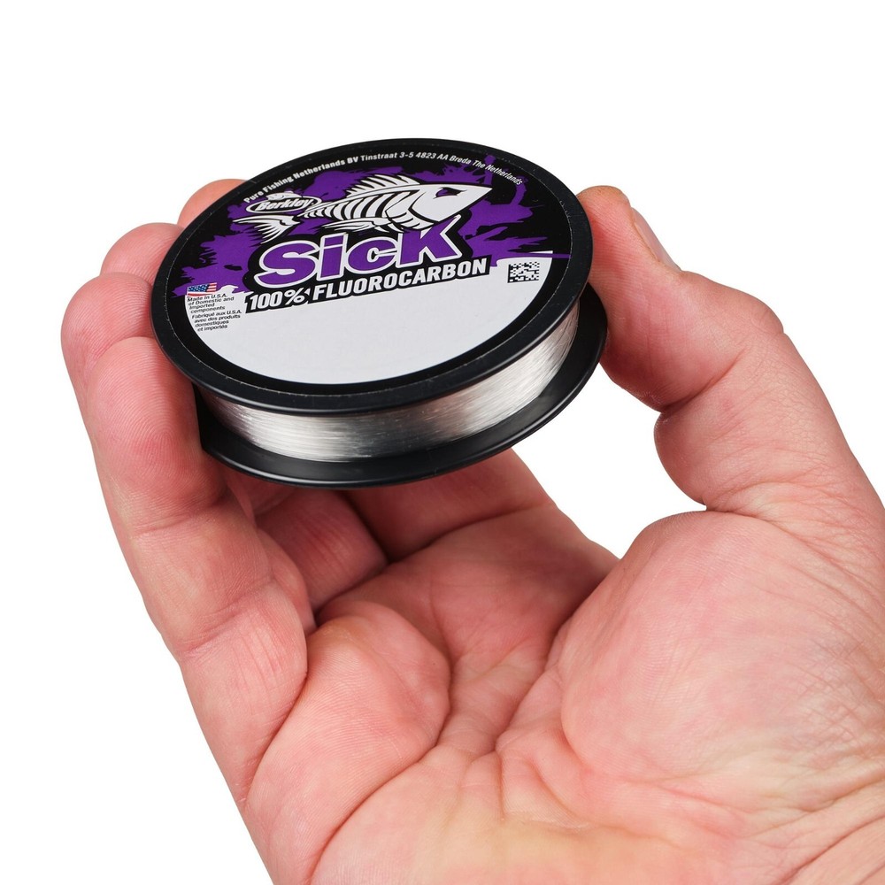 Berkley NEW Sick 100% Fluorocarbon Leader Line - 50m Spool