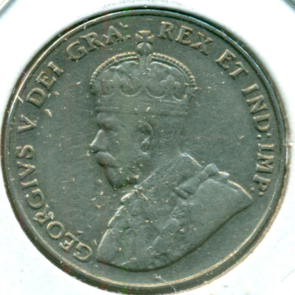 1931 CANADA FIVE CENTS, VERY FINE, GREAT PRICE!
