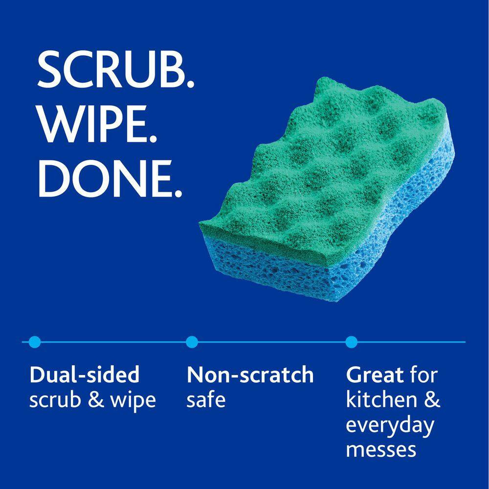 Scrunge Multi-Use No Scratch Sponge (8 Sponges)
