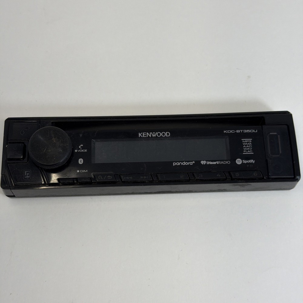 Kenwood KDC-BT350U Faceplate Only OEM Replacement Panel Bluetooth