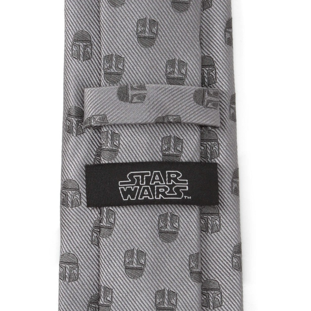 Star Wars Mandalorian Gray Tie