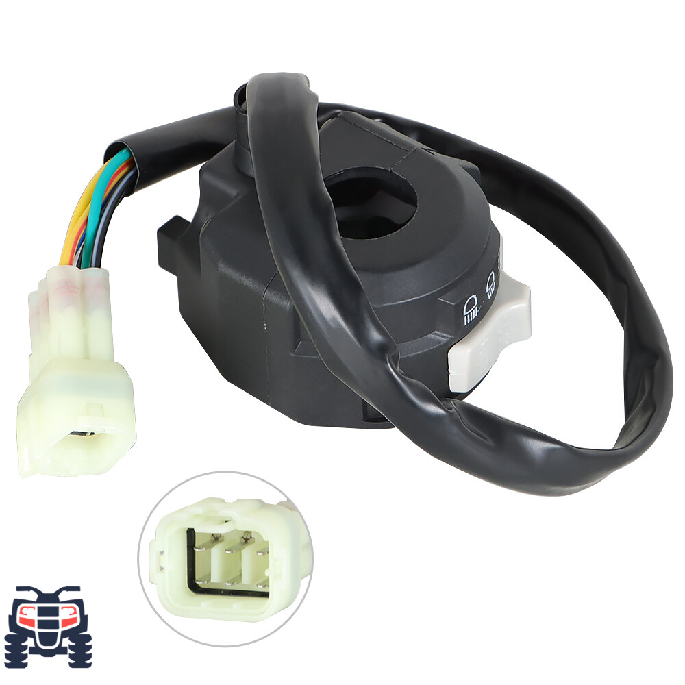 Left Handlebar Switch Stop Kill Button Headlight for Yamaha Banshee 350 YFZ350