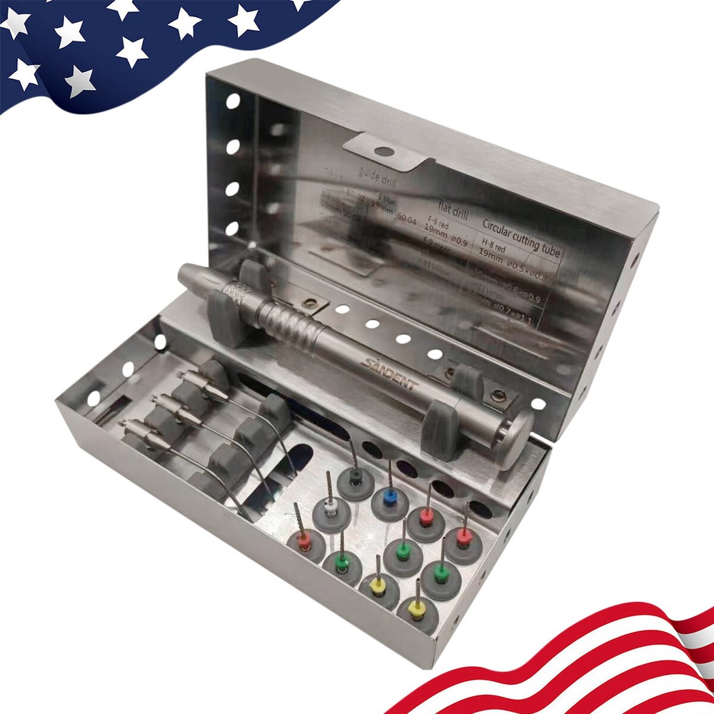 Dental Broken File Extractor Endodontic File Removal System Kit Endo Root Canal