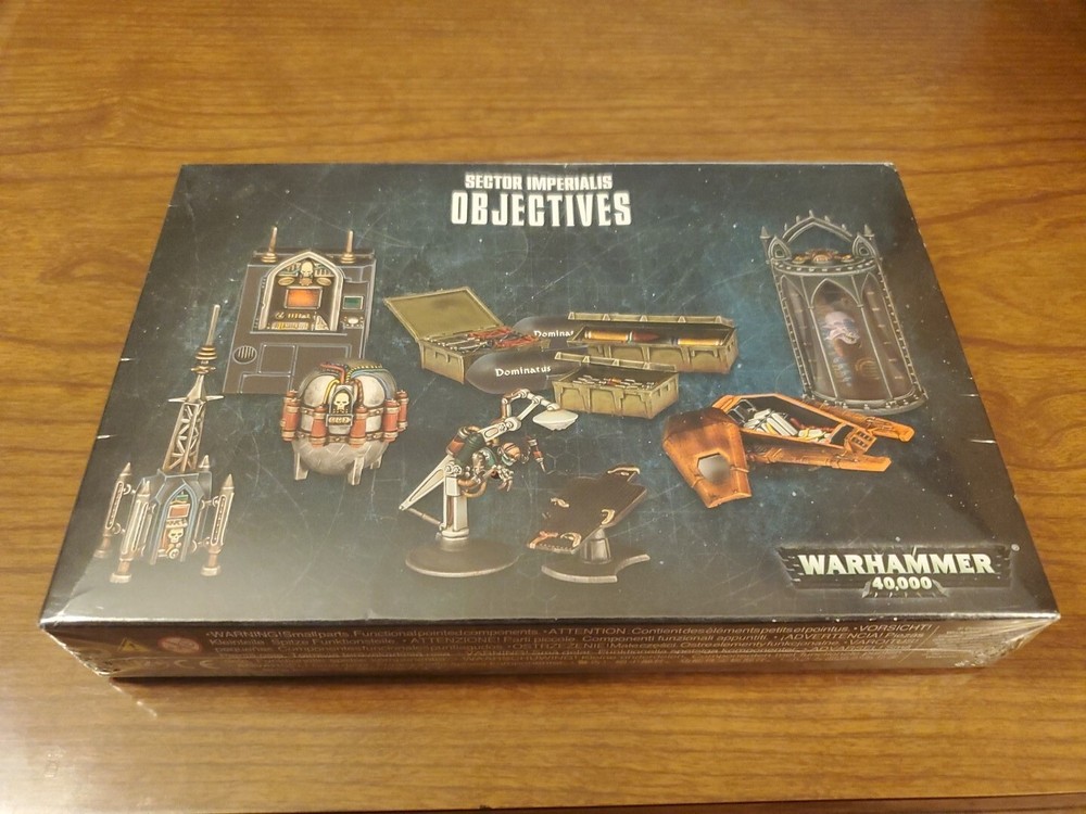 Warhammer 40k SECTOR IMPERIALIS OBJECTIVES New In Shrink OOP
