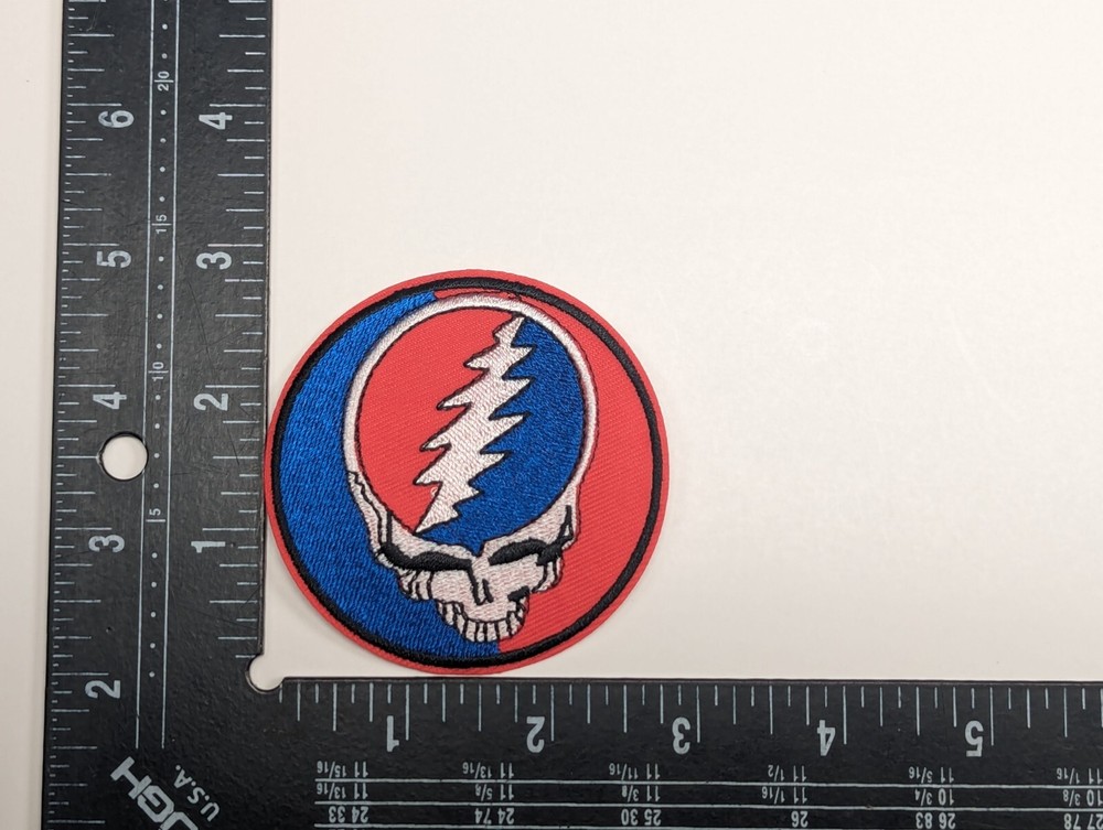 Grateful Dead Patch iron on patche Embroidered