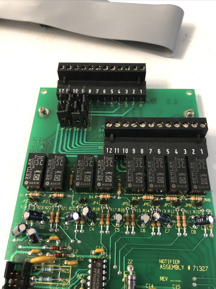 Notifier Model: XPR-8 Fire Alarm Control Board Used