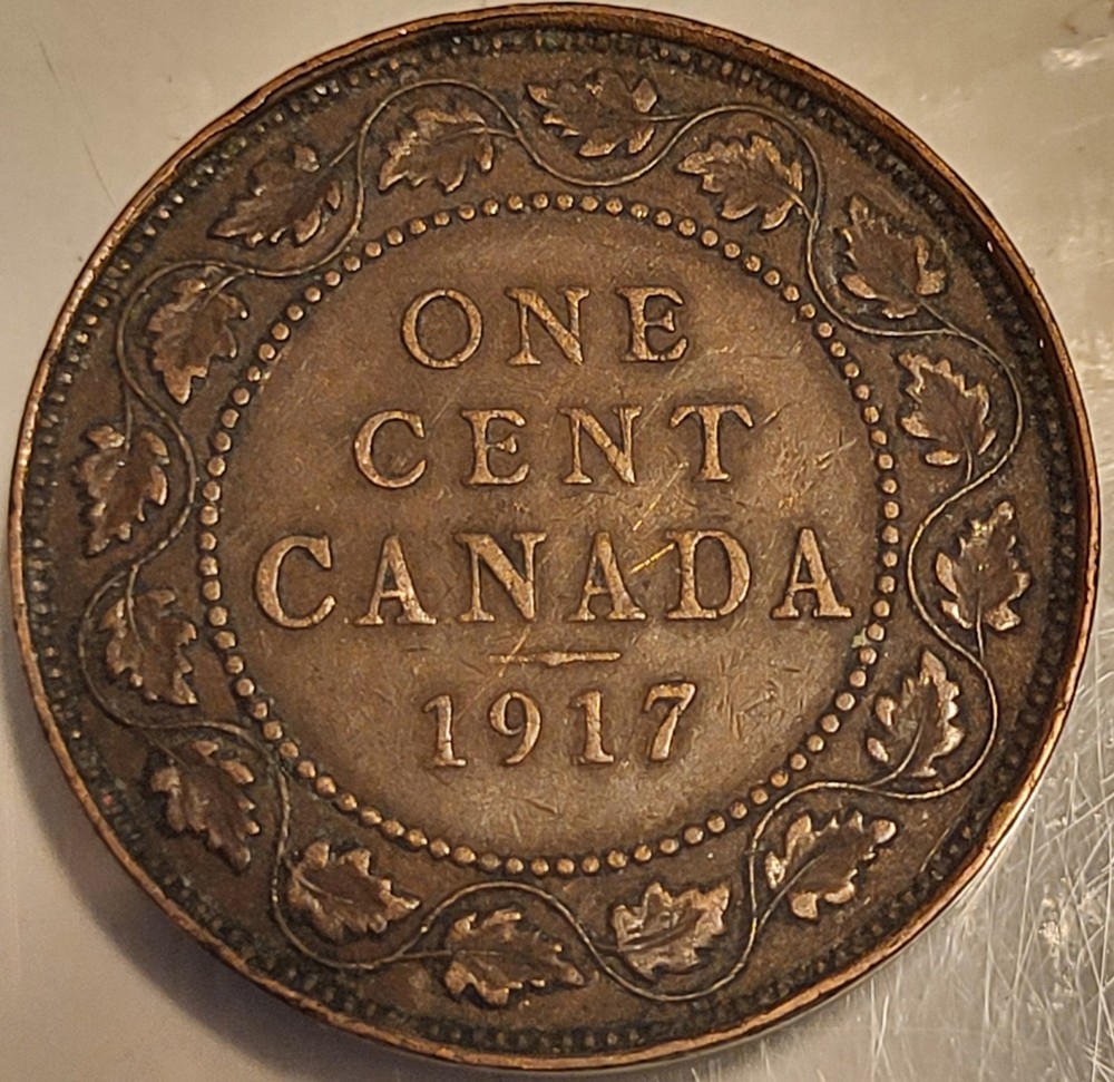 1917 Canada Large Cent! Nice Condition World Coin!