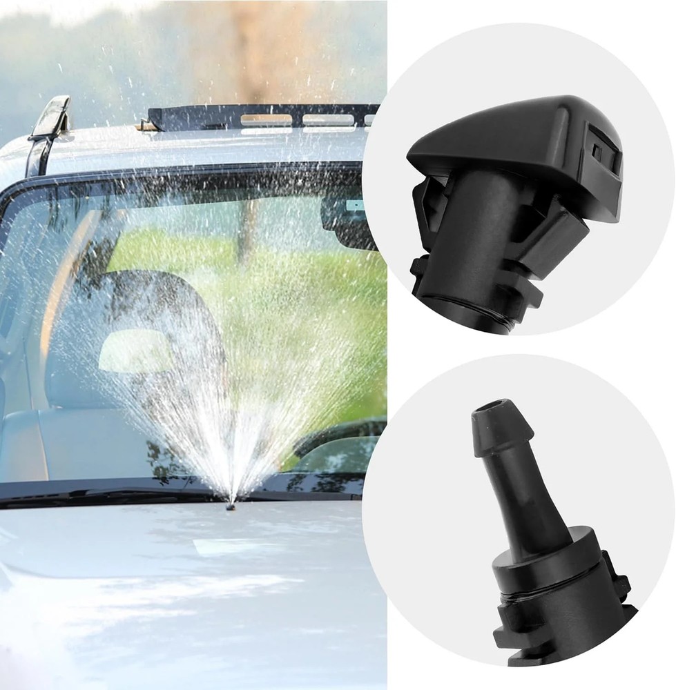 2PCS Front Windshield Washer Nozzle Compatible with Chrysler Dodge Ram,Car Winds