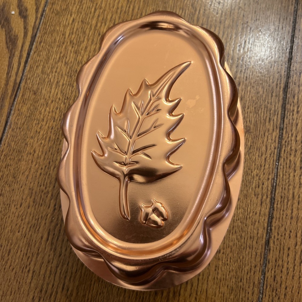 Vintage Copper Colored Jello Mold