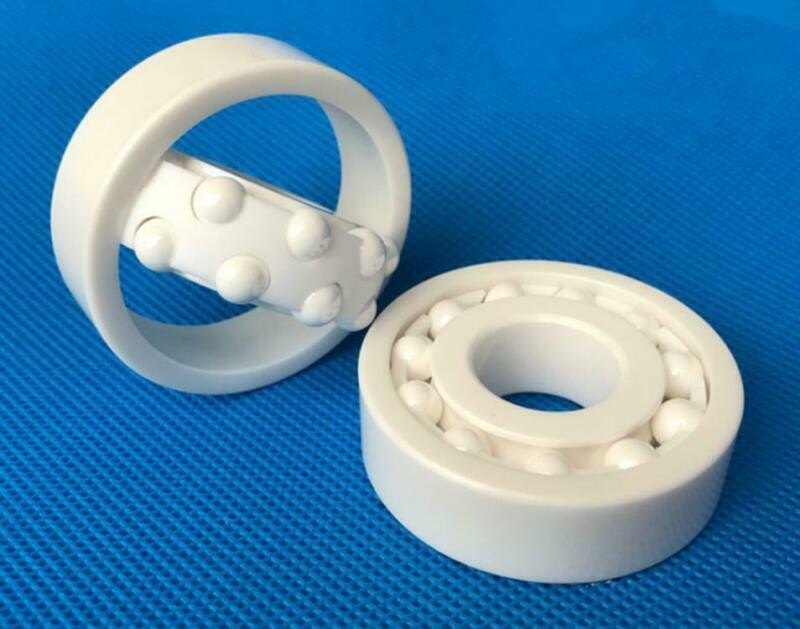 1Pcs 1205 (25*52*15mm)  Self-alignin Full Complement Ceramic ZrO2 Ball Bearing