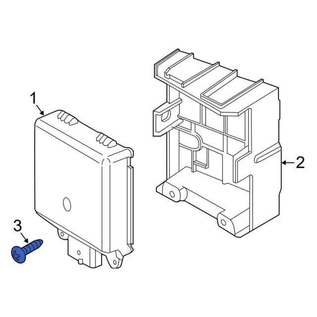Genuine Ford Blind Spot Detection System Warning Sensor Bolt W505563S437