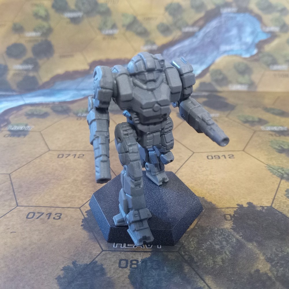Battletech, Hansen's Roughriders Battle Lance, Partial Custom Painted.