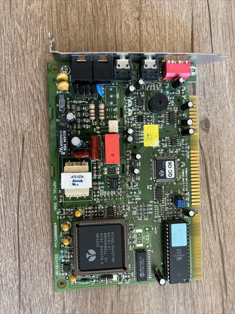 Atech ATS-127A Computer Modem Card Model FB WS-5614JS3