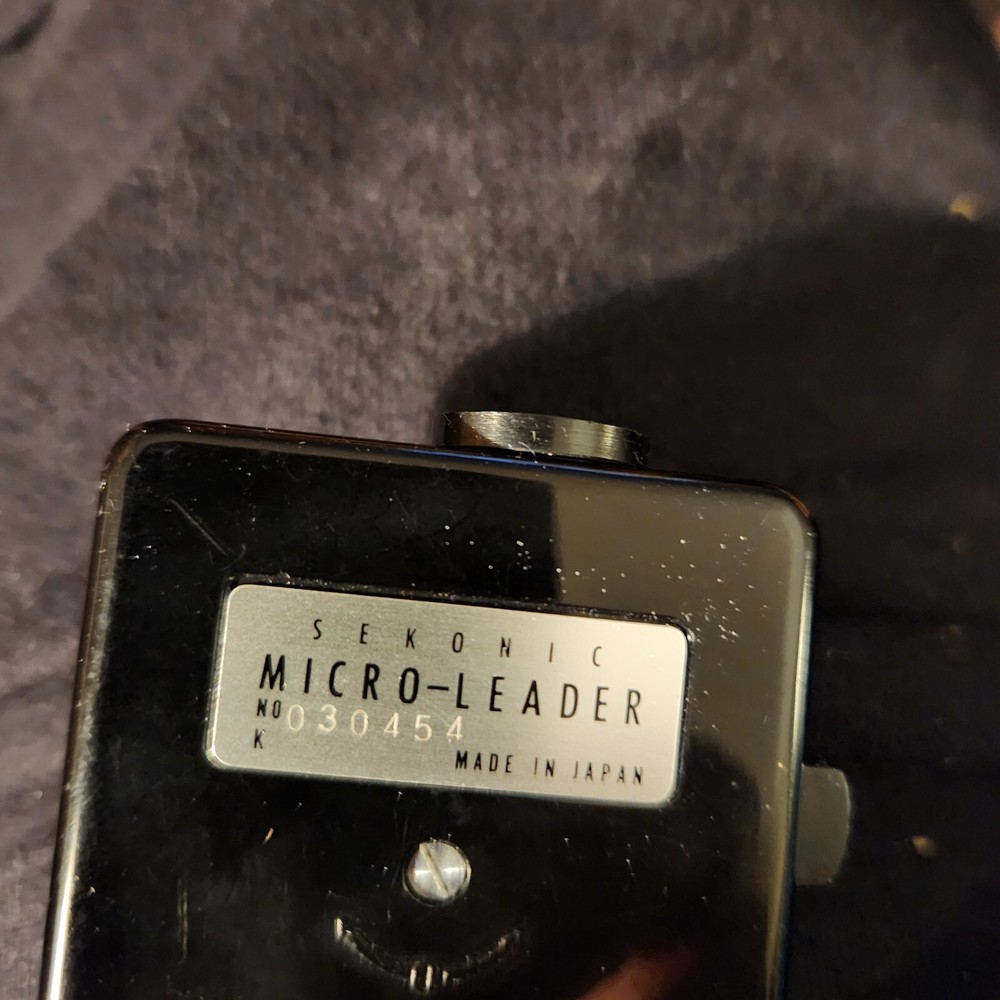 Sekonic Micro Leader Light Meter No. 030454 K