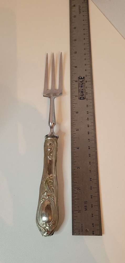 Vintage SOLINGEN Silver 800 Serving Fork As Is(BQ-68-M-2)