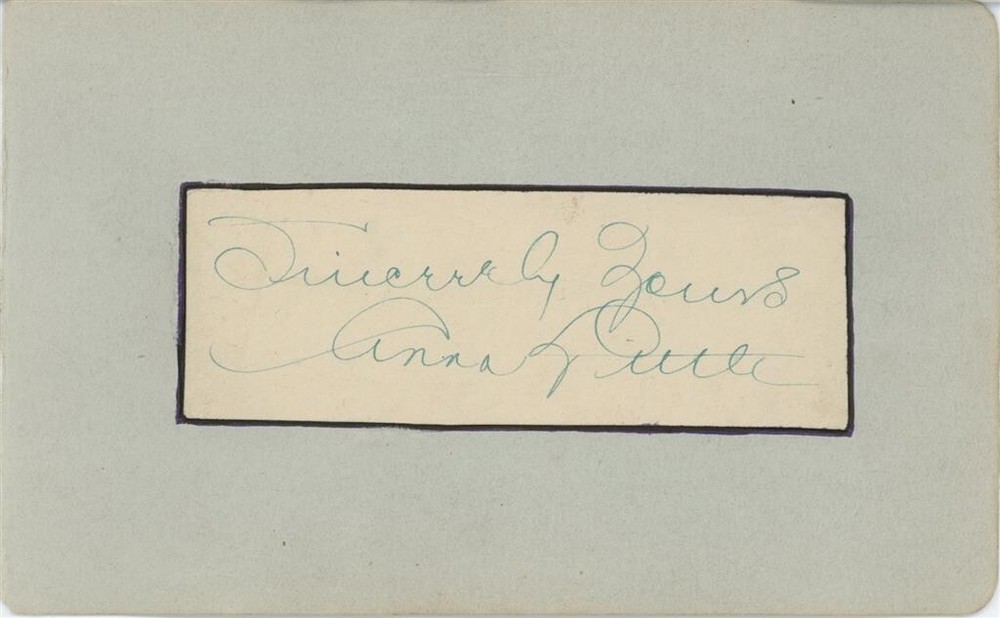 Anna Little- Signed Page