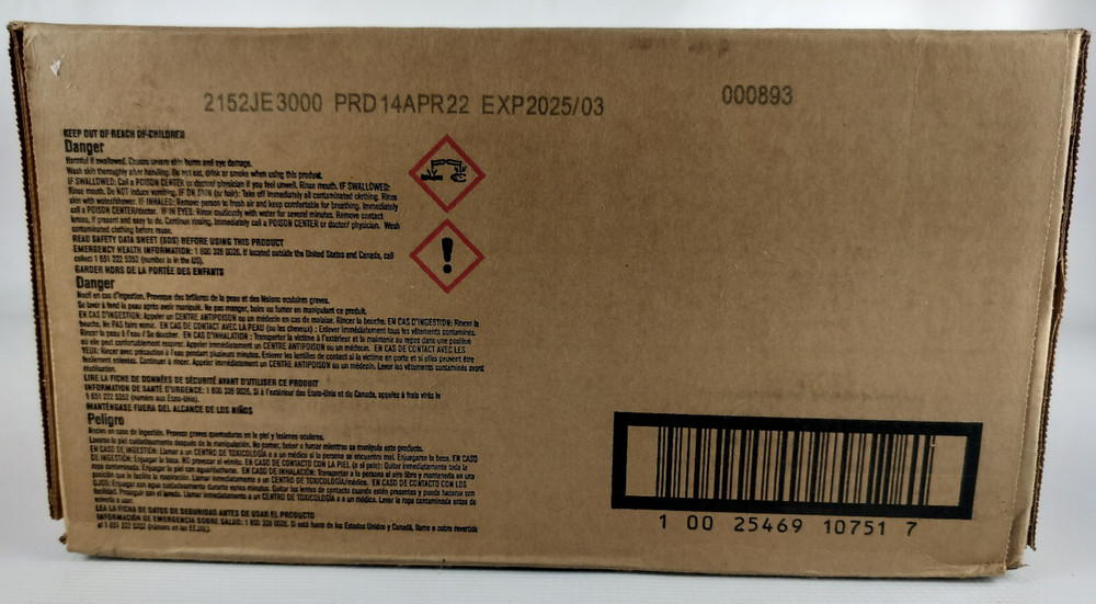 4x ECOLAB Solid Metal Pro 6110751 Solid Destaining Machine Warewashing Detergent