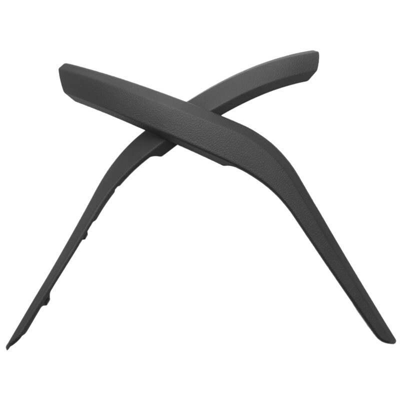 Left Right Inner Door Handle Pull Panel Trim Black for 2010-2015 BMW X1 E84