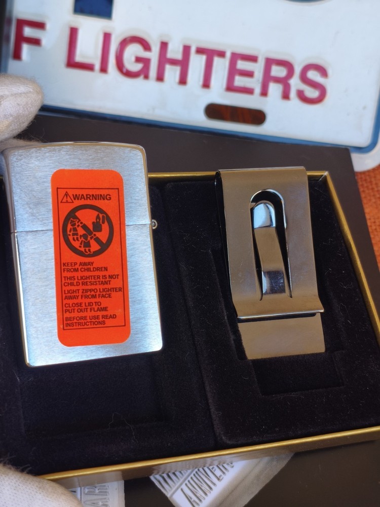 Zippo Vintage Gift Set + Money Stop 2003