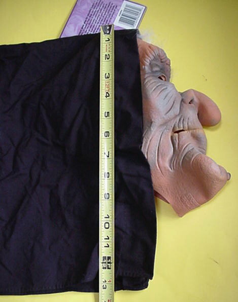 Witch Hag Halloween Mask Vintage NEW with tags