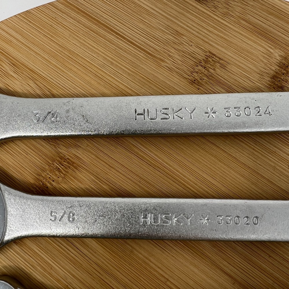 Husky 8 Piece Open Wrenches Alloy Steel