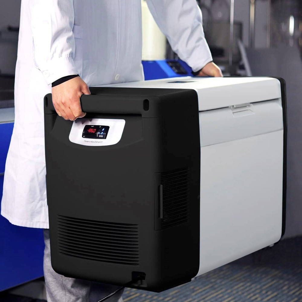 -86℃ 20L Portable Ultra Low Temperature Freezer Lab Samples Storage 110V/220V