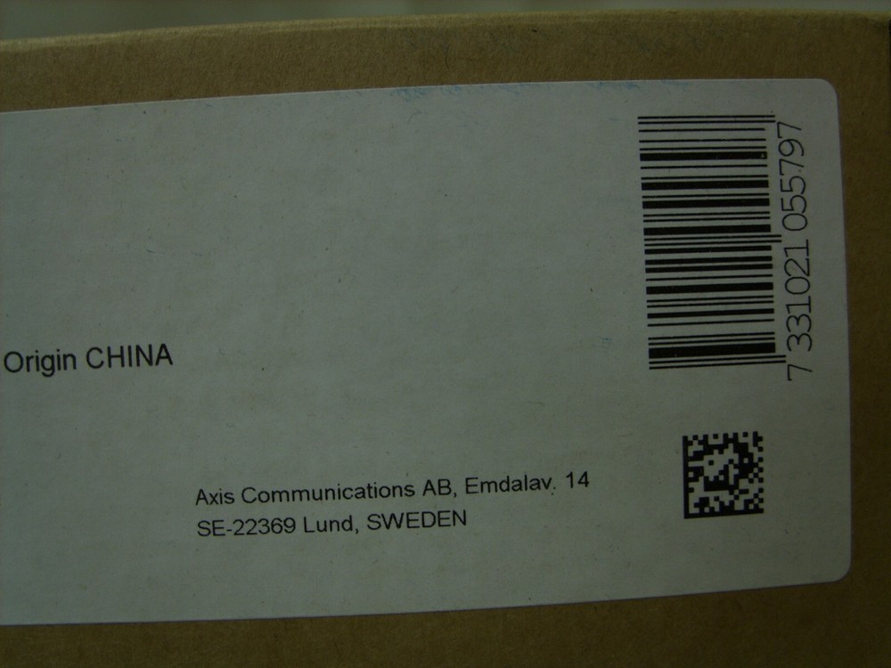 Axis Communications - Surveillance Camera M12 6MM Fixed Lens 5801-771 / 3 Pack
