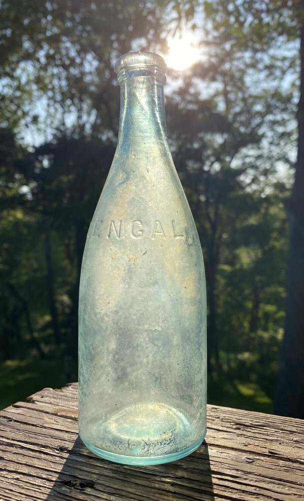 Bengal Bluing , blown bottle, Aqua 1890s