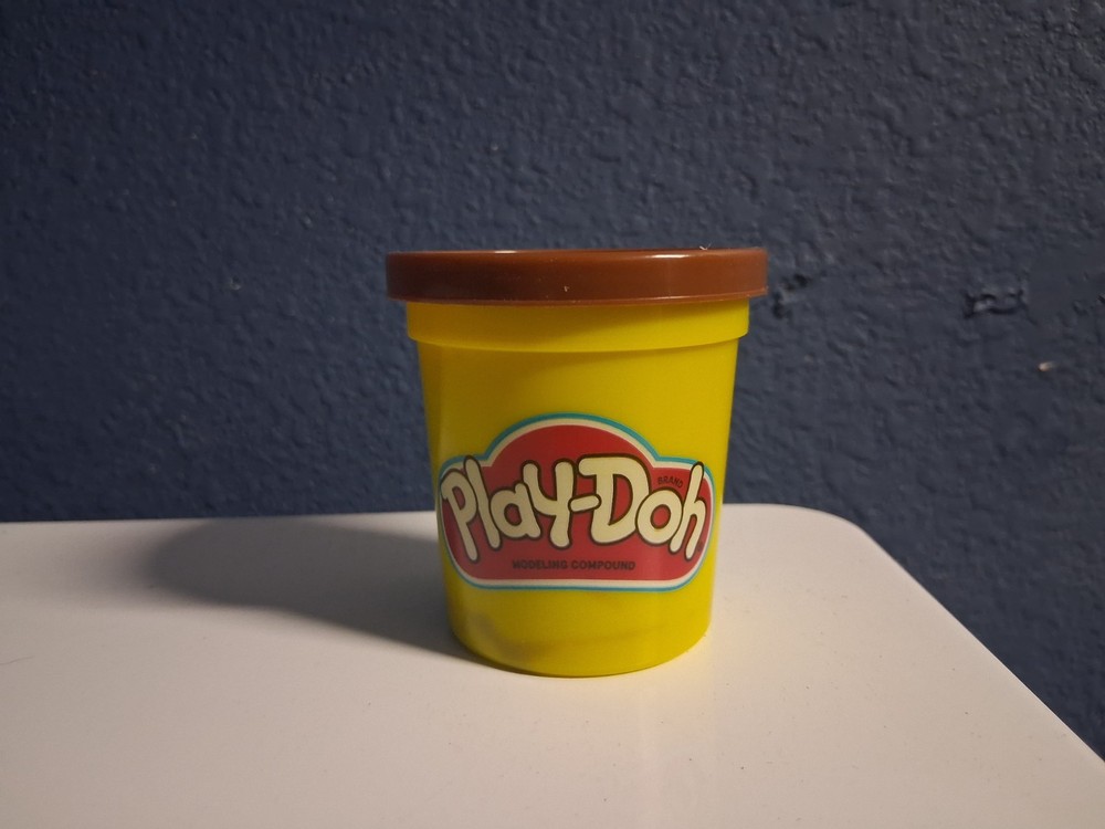 playdough single can 3oz brown