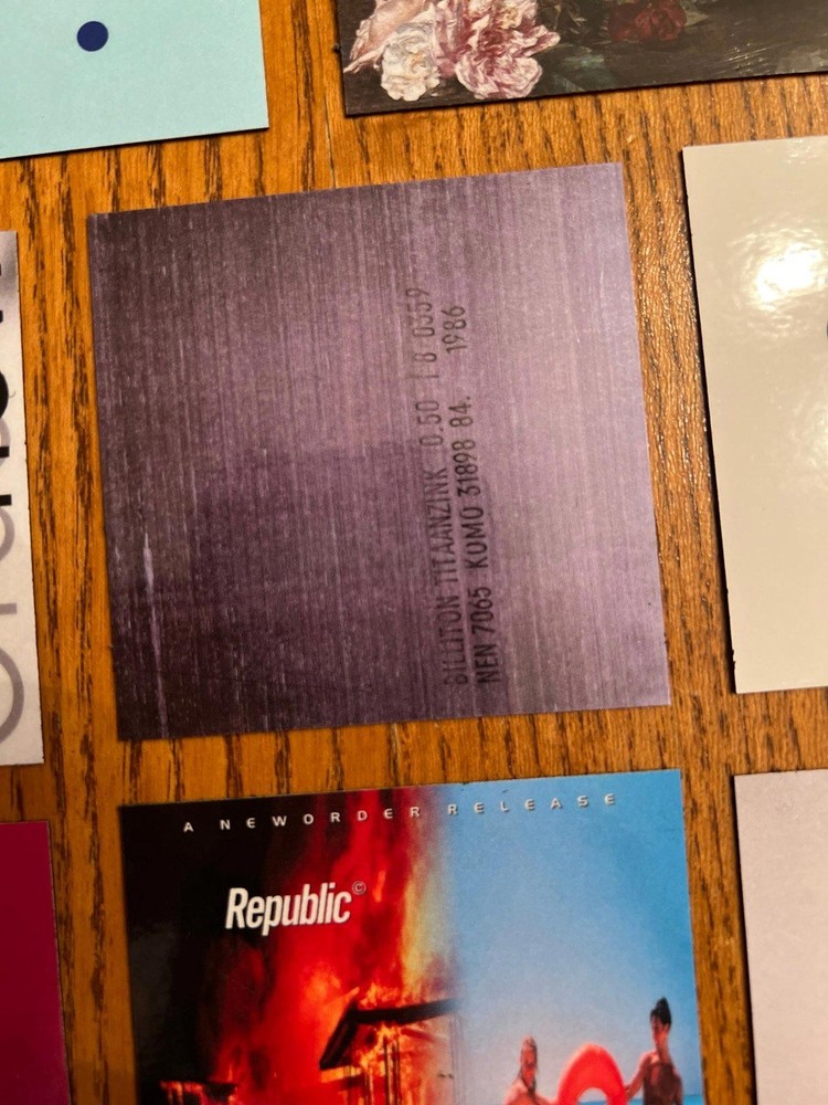 New Order fridge magnets