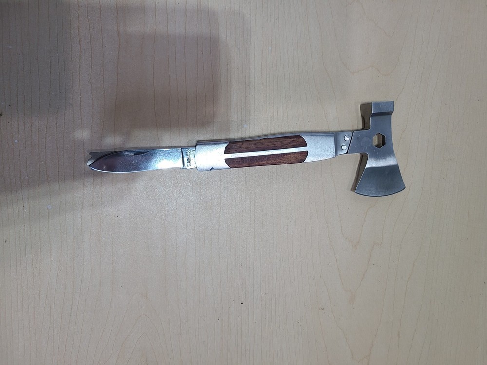 Sheffield Camper Axe-Head Multi Tool, Axe, Hammer, Screwdriver, etc...