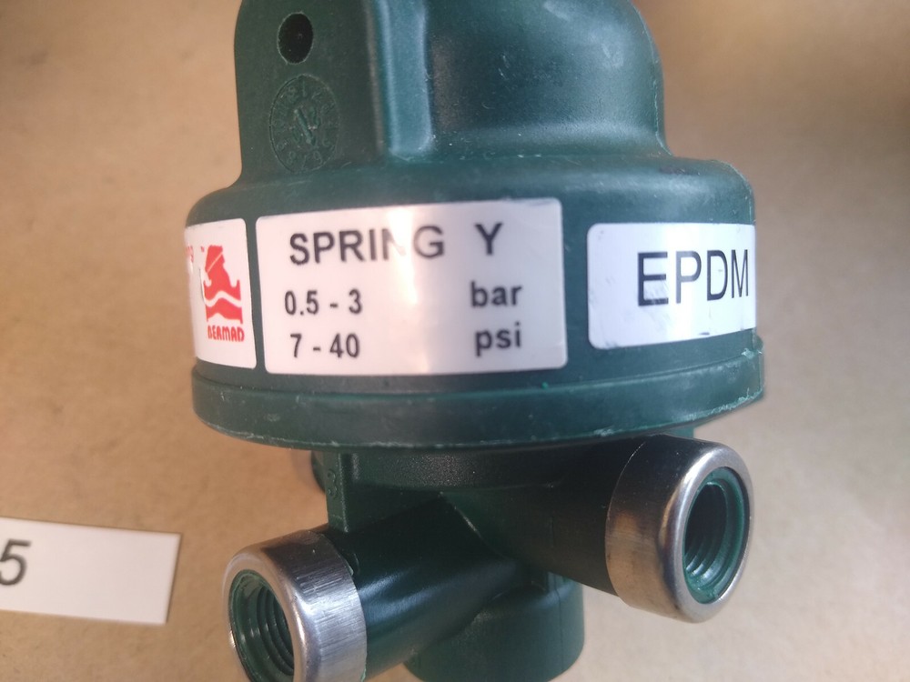 NEW BERMAD SHARP 3-Way Mini Pilot Diaphragm Hydraul Pressure Valve Flow Control