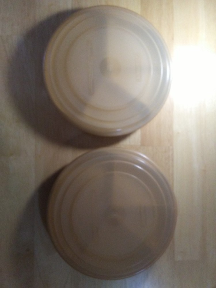 Littonware Microwave Divided Plates with Lids